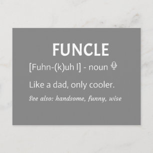 Funcle sign Funcle definition Wooden sign Awesome Uncle gift Funcle like a Dad but cooler Funcle plaque Uncle sign