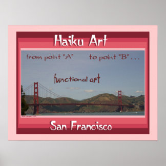 Functional Art Haiku Art Print