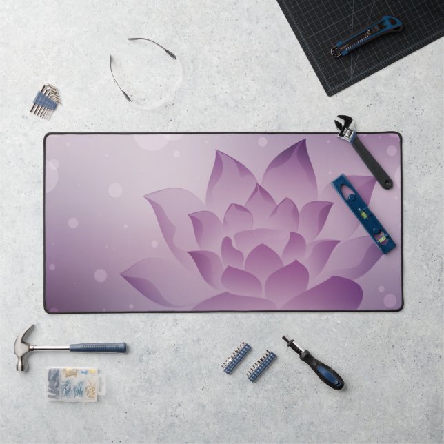 Functional Lotus Desk Mat  (Workstation)