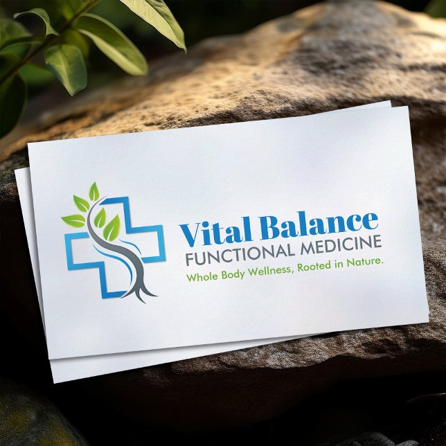 Functional Medicine Practice Business Card (Creator Uploaded)