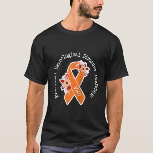 Functional Neurological Disorder Awareness FND Ora T_Shirt