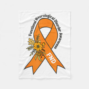 Functional Neurological Disorder Awareness Fnd War Fleece Blanket