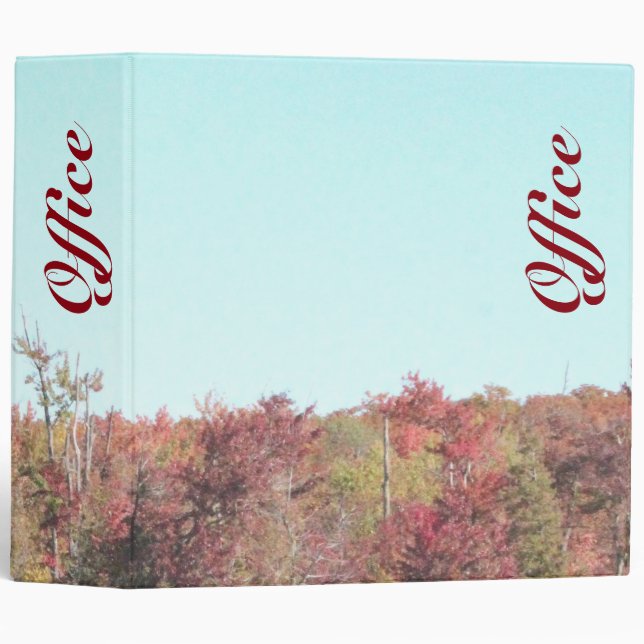 Functional Office 3 Ring Binder (Front/Spine)