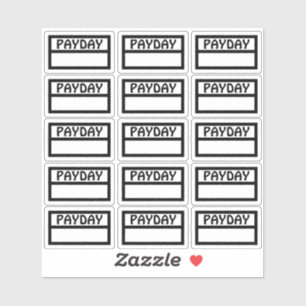 Functional Payday Sticker