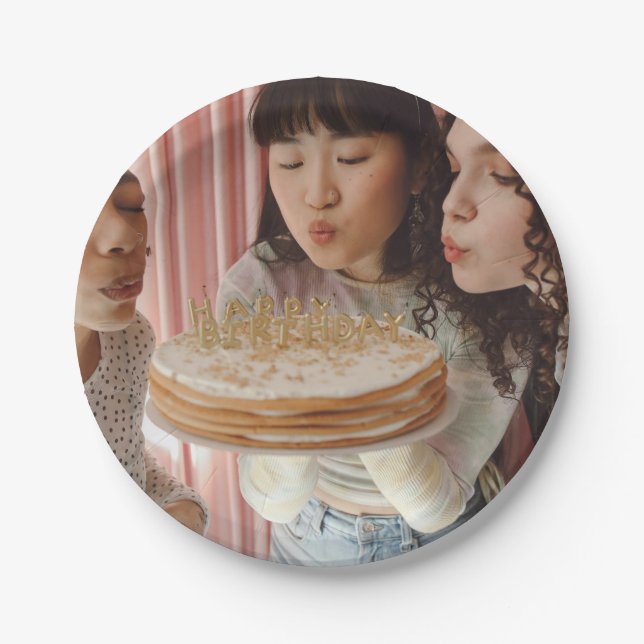 Functional TablewareElegant Round Ceramic Dinner P Paper Plates (Front)
