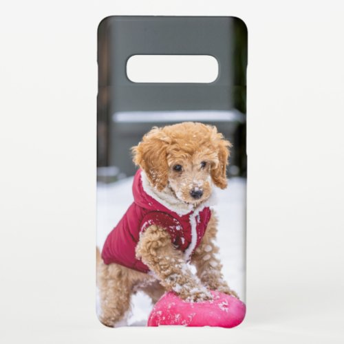 Funda iPhone Samsung Ajustable Poodle Dog Samsung Galaxy S10 Case