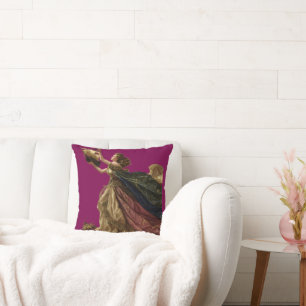 Funda para edredón"Full size bed Throw Pillow