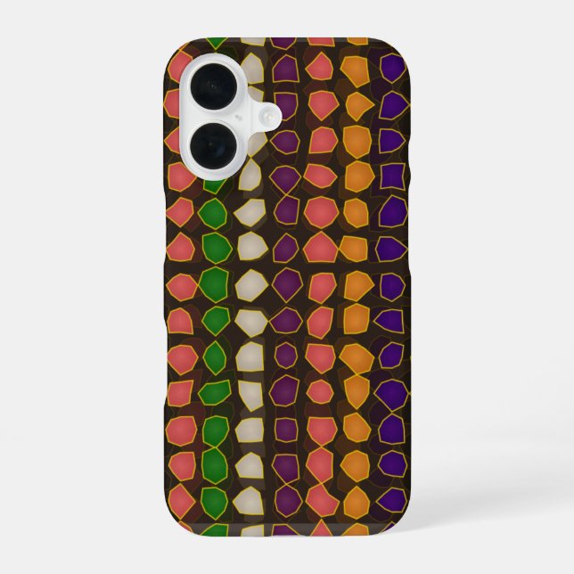 Funda para móvil estilop étnico iPhone case (Back)