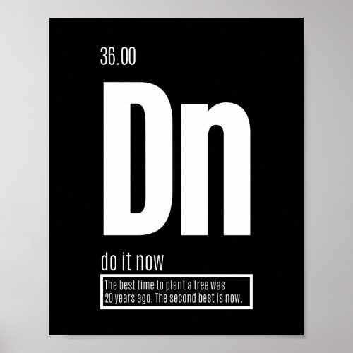 Fundamental Elements of Success _ Do It Now Poster