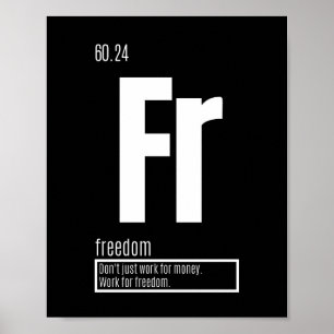 Fundamental Elements of Success - Freedom Poster