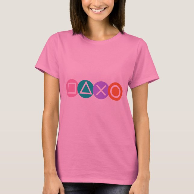 Fundamental Game Symbols T-Shirt (Front)
