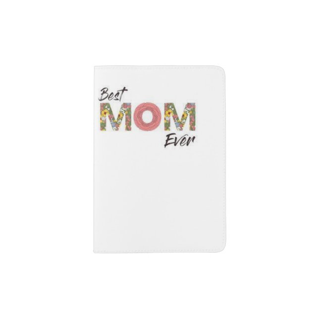 Fundas de pasaporte best mom passport holder (Front)