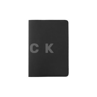 Fundas de pasaporte BLCK Passport Holder
