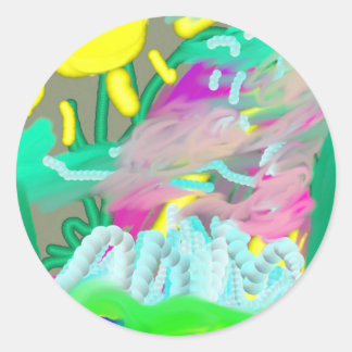 FUNDAY CLASSIC ROUND STICKER