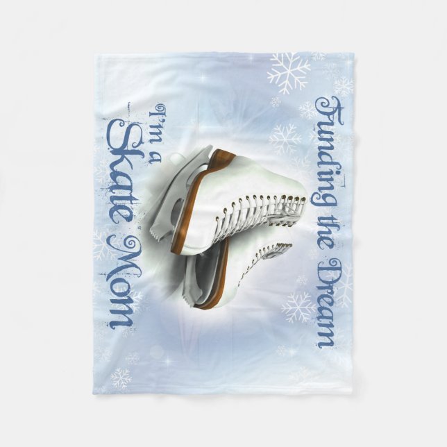 Funding the dream small fleece blanket (Front)