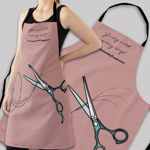 Fundraiser Giving with Every Snip Pink Apron