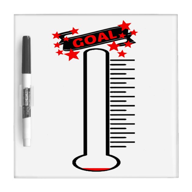 Details about   Goal Setting Fundraising Donation Thermometer 11X48 Dry Erase Reusable Paper 