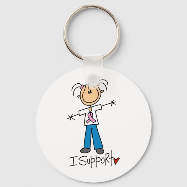 Fundraising I Support Keychain (Front)