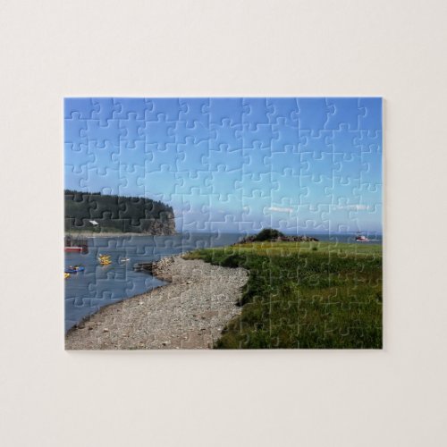 Fundy Bay Alma New Brunswick Canada Jigsaw Puzzle