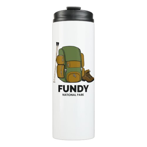 Fundy National Park Backpack Thermal Tumbler