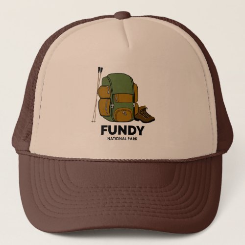 Fundy National Park Backpack Trucker Hat