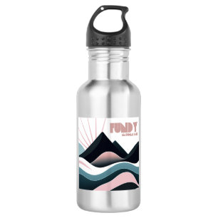 Fundy National Park Colored Hills Stainless Steel Water Bottle