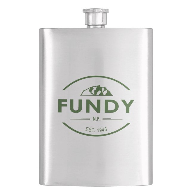 Fundy National Park Flask (Front)