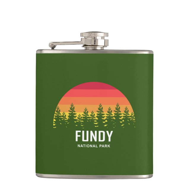 Fundy National Park Flask (Front)
