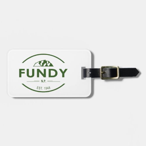 Fundy National Park Luggage Tag