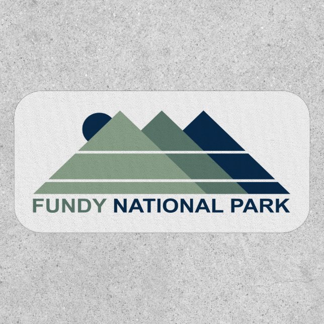 Fundy National Park Mountain Sun Patch (Front)