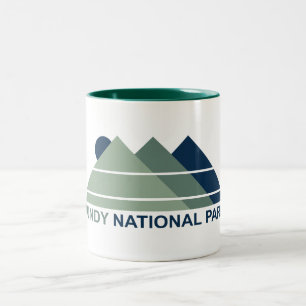 Fundy National Park Mountain Sun Two-Tone Coffee Mug