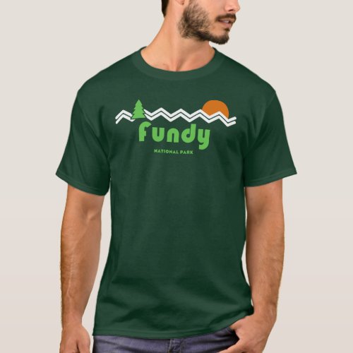 Fundy National Park Retro T_Shirt