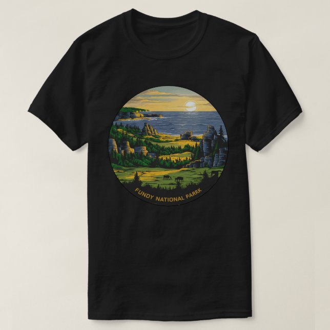 Fundy National Park T-Shirt (Design Front)