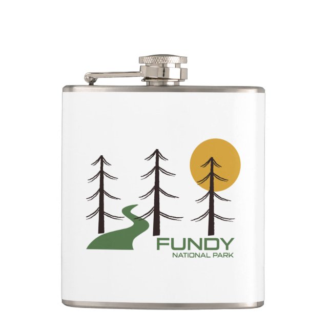 Fundy National Park Trail Flask (Front)