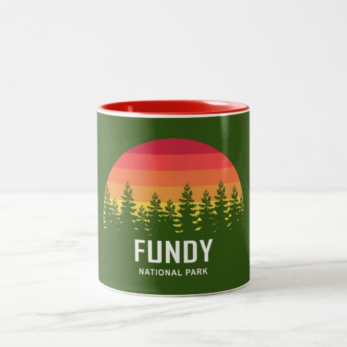 Fundy National Park Two_Tone Coffee Mug