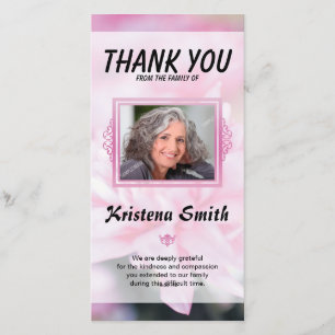 Funera Thank You Sympathy Card