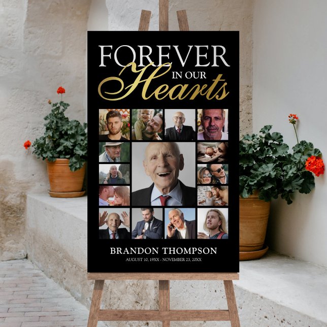 Funeral 15 Photo Memorial Foam Board (Creator Uploaded)