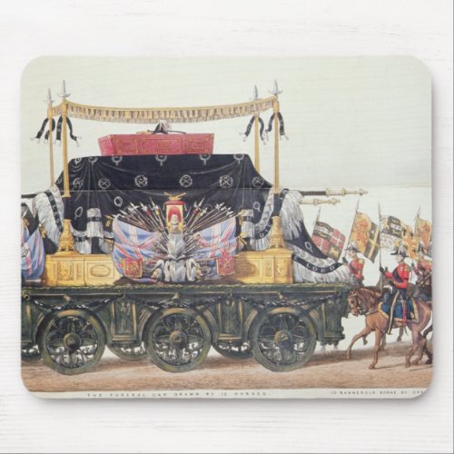 Funeral Car of the Duke of Wellington 1853 Mouse Pad