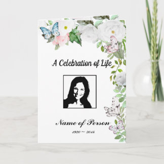 Funeral/Celebration of Life/Memorial Program