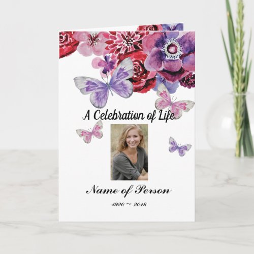 FuneralCelebration of LifeMemorial Program