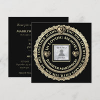 Funeral / Celebration of Life Notice Invitation