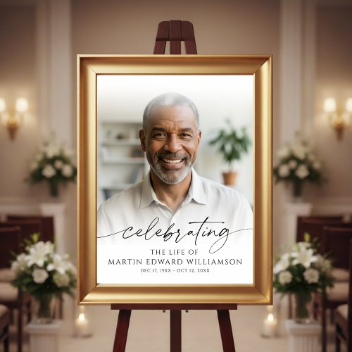 Funeral Celebration of Life Photo Memorial