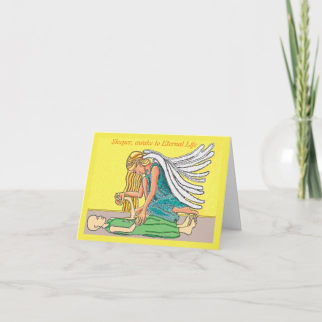 Funeral condolences thank you card (Front)