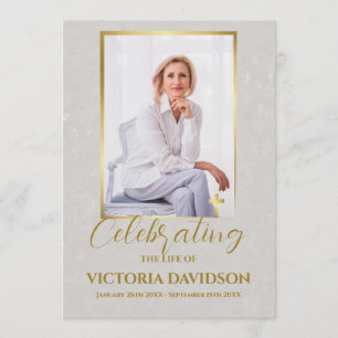 Funeral Custom Memorial Photo Table Program