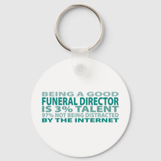 Funeral Director 3% Talent Keychain