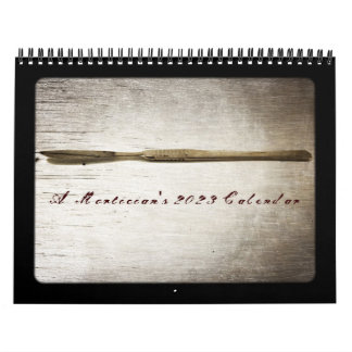 Funeral Director Antique Medical Tools Calendar