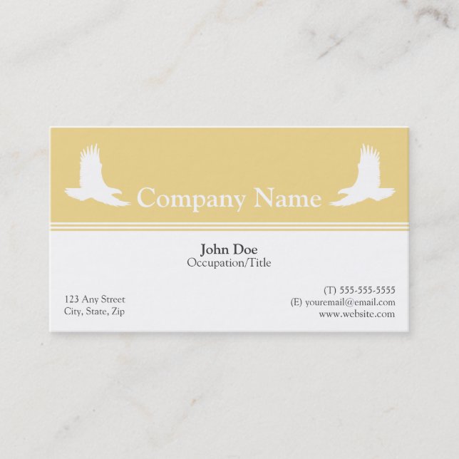 Funeral Director Business Card (Front)