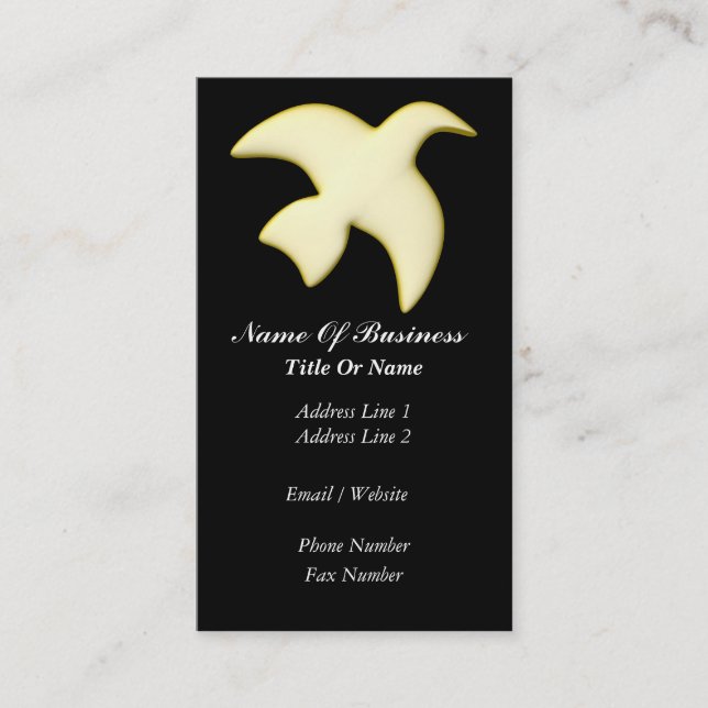 Funeral Director Business Card (Front)