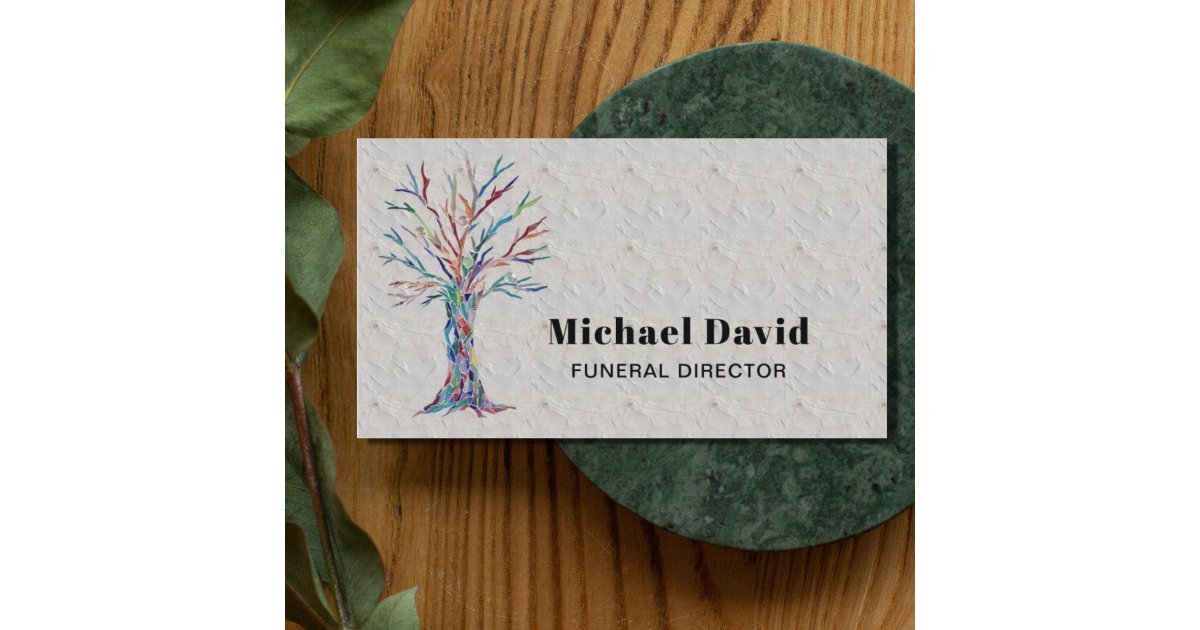 Funeral Director Business Card 