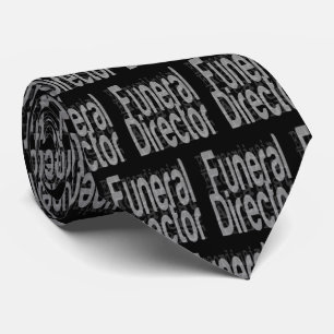 Funeral Director Extraordinaire Neck Tie
